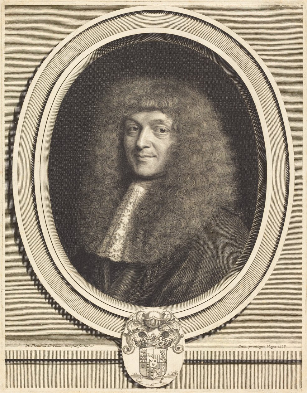 Honoré Courtin af Robert Nanteuil