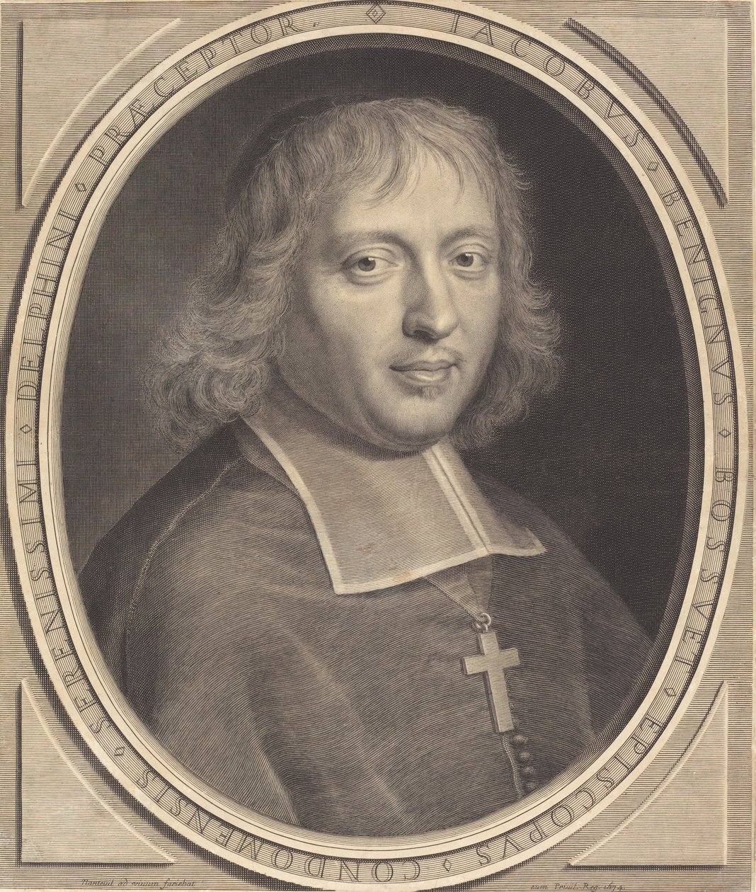 Jacques-Benigne Bossuet af Robert Nanteuil