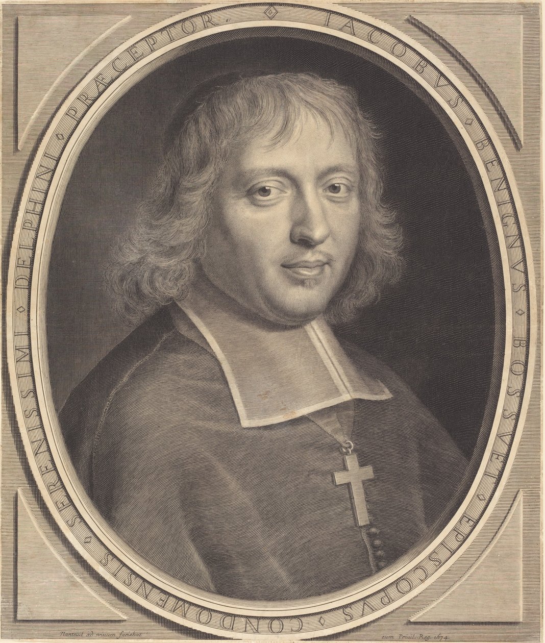 Jacques-Benigne Bossuet af Robert Nanteuil