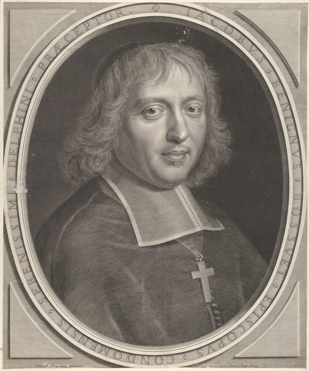 Jacques-Bénigne Bossuet af Robert Nanteuil