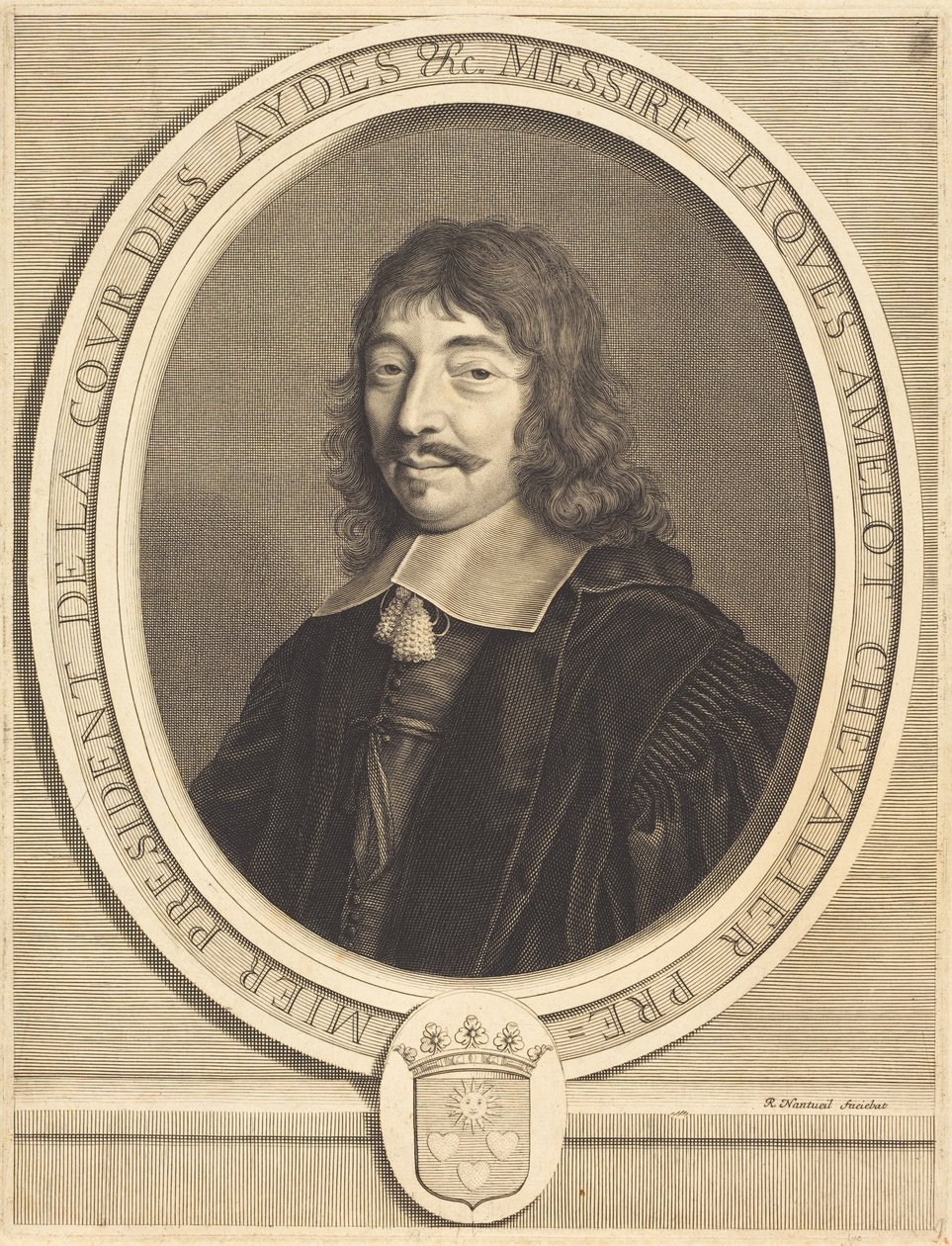 Jacques Amelot af Robert Nanteuil