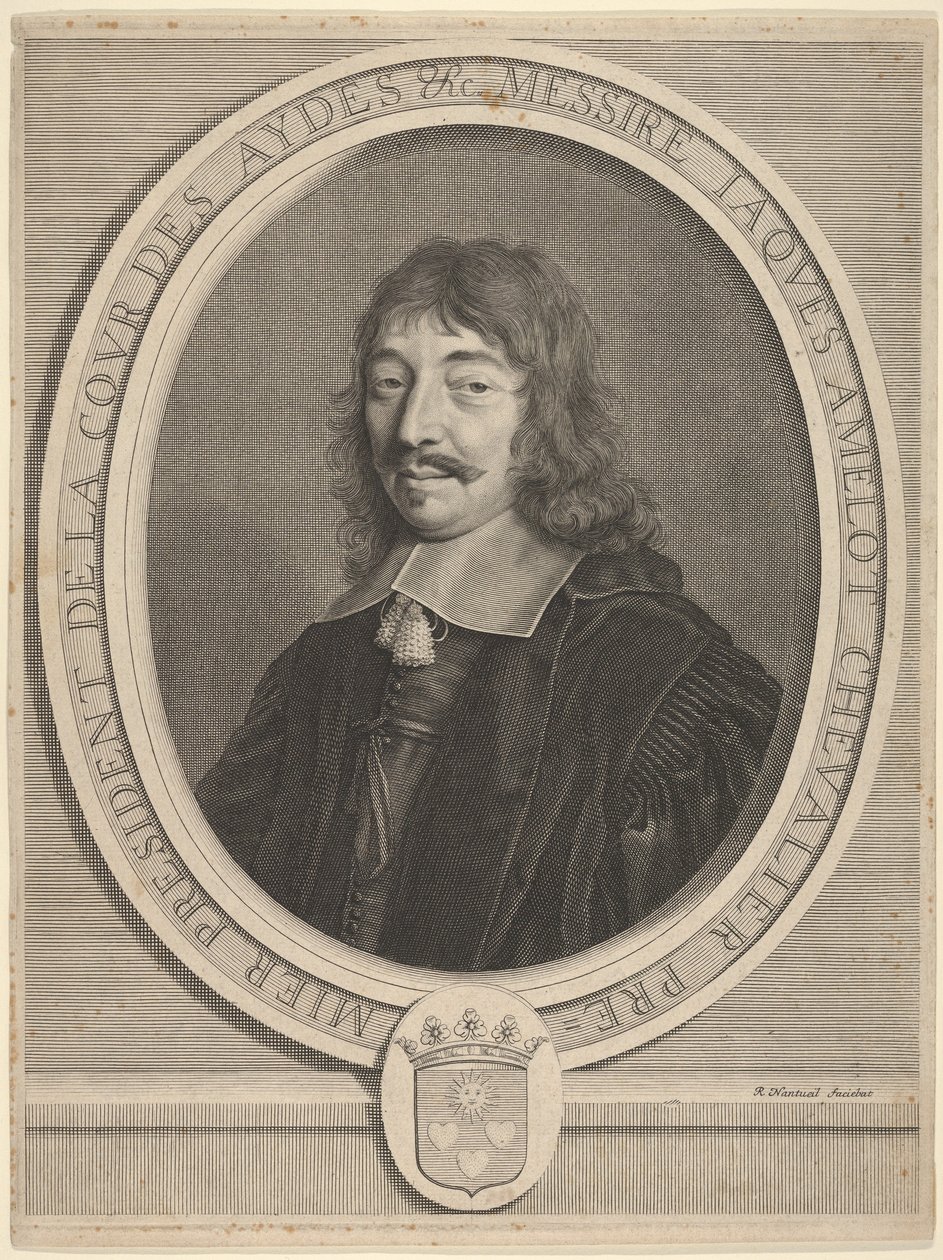 Jacques Amelot af Robert Nanteuil