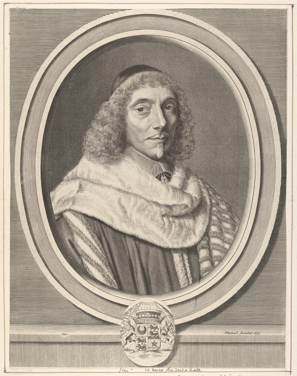 Jean-Antoine de Mesmes af Robert Nanteuil