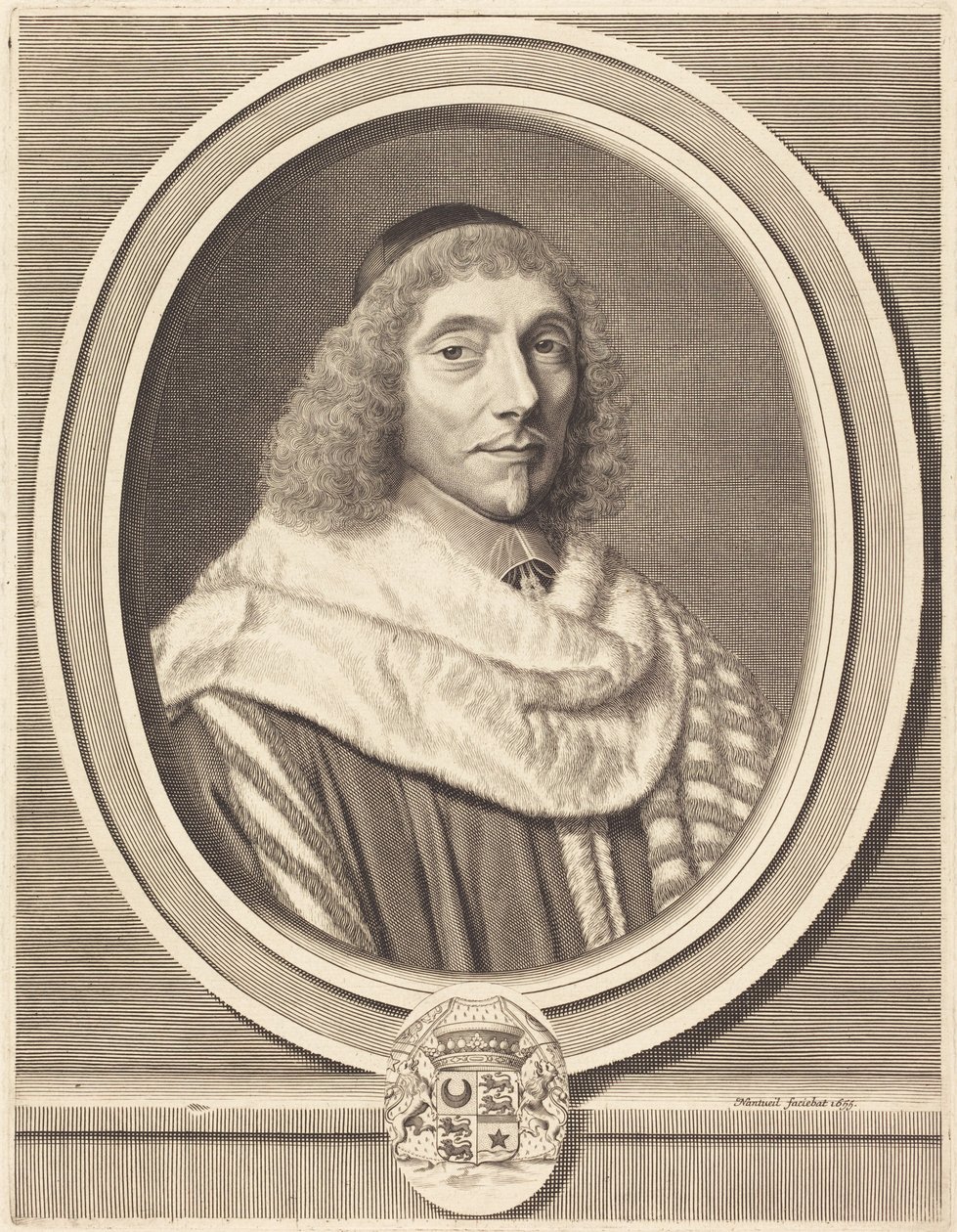 Jean-Antoine de Mesmes af Robert Nanteuil