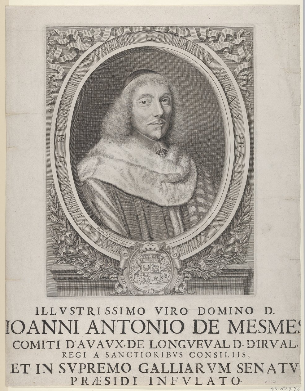 Jean-Antoine de Mesmes, 1658. af Robert Nanteuil