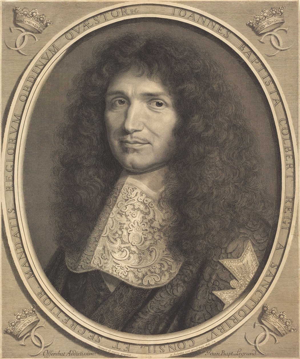 Jean-Baptiste Colbert af Robert Nanteuil
