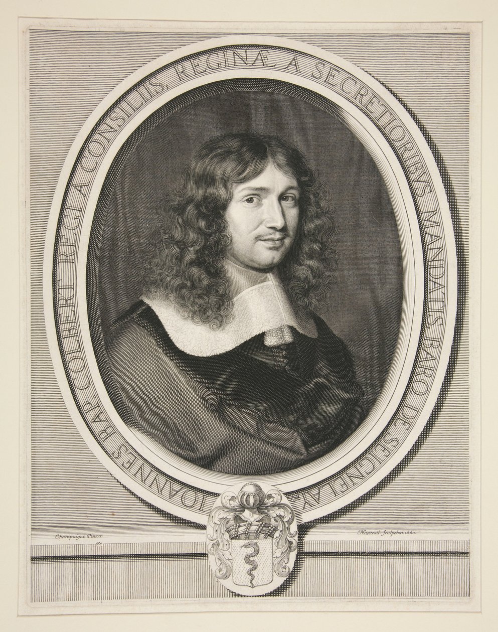 Jean-Baptiste Colbert, generalkontrollør for finanserne af Robert Nanteuil