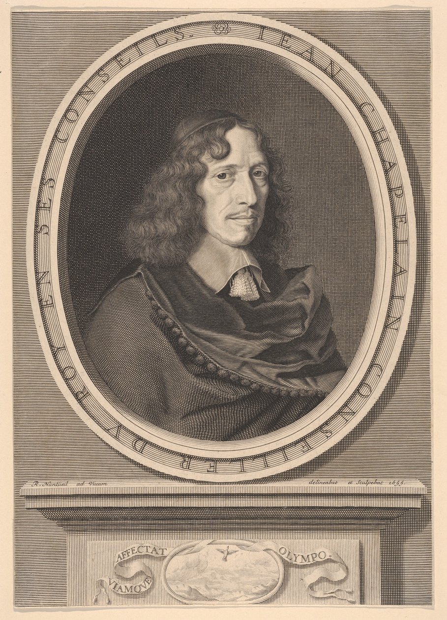 Jean Champlain, 1655. af Robert Nanteuil