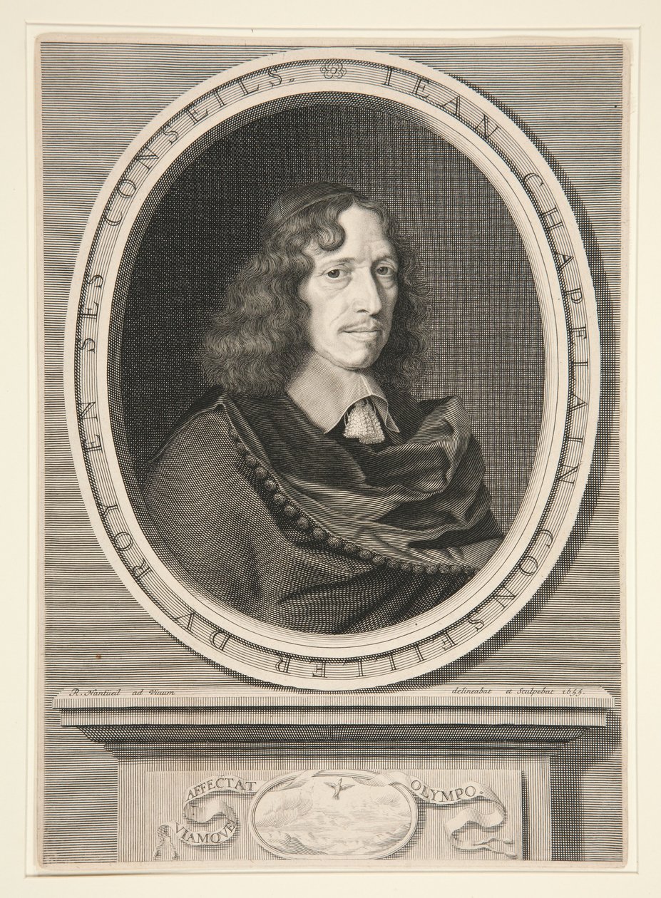 Jean Chapelain af Robert Nanteuil