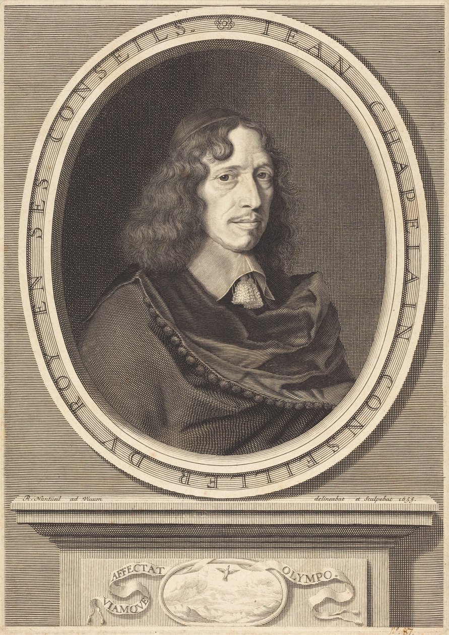 Jean Chapelain af Robert Nanteuil