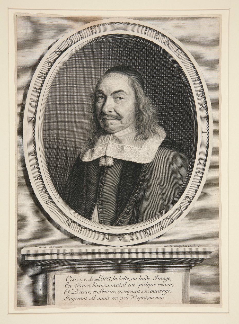 Jean Loret (1595-1665) fransk forfatter af Robert Nanteuil