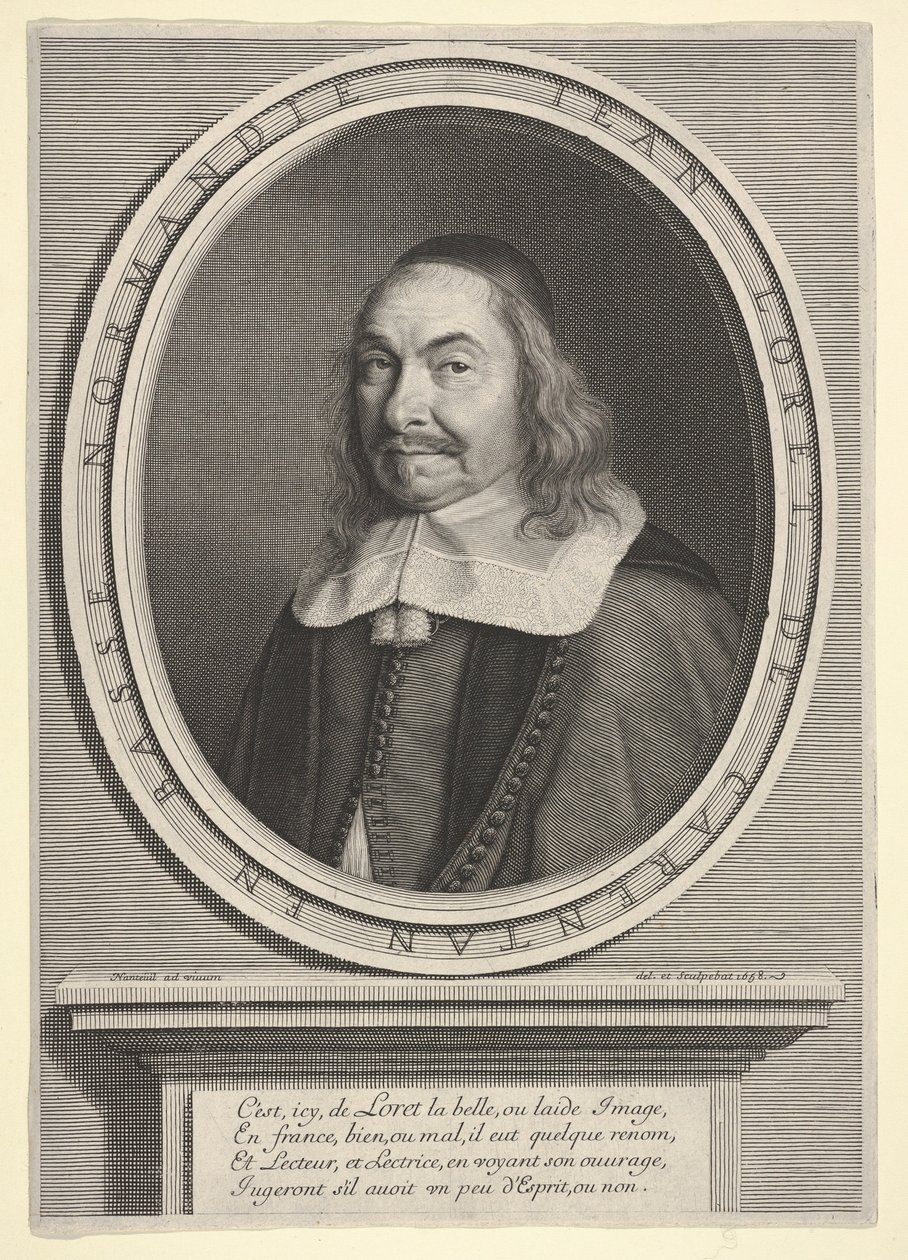 Jean Loret, 1658. af Robert Nanteuil