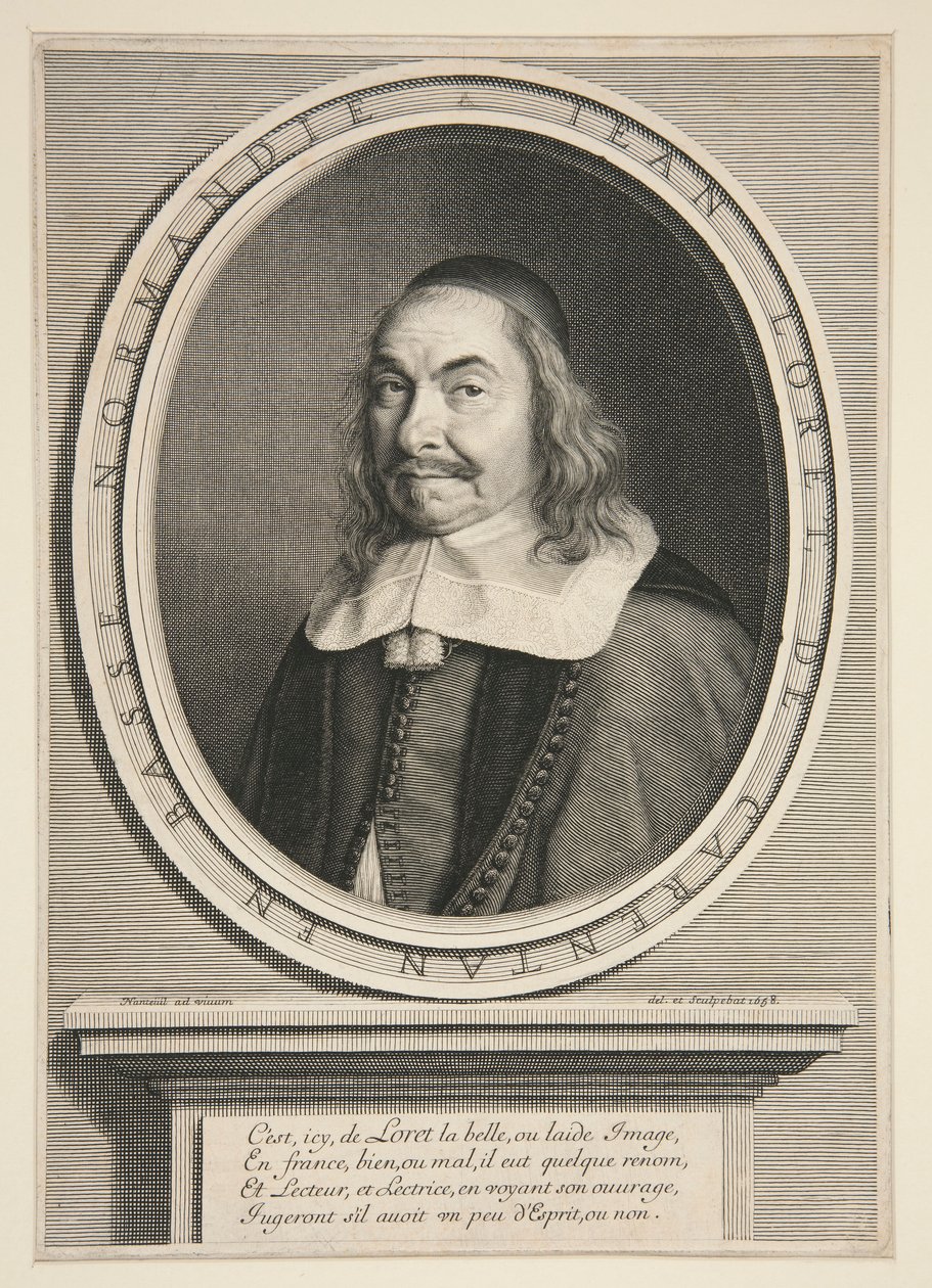 Jean Loret, fransk forfatter af Robert Nanteuil