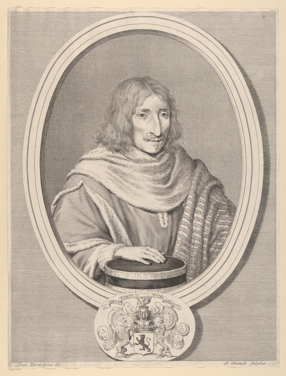Jean de Mesgrigny, ca. 1653. af Robert Nanteuil