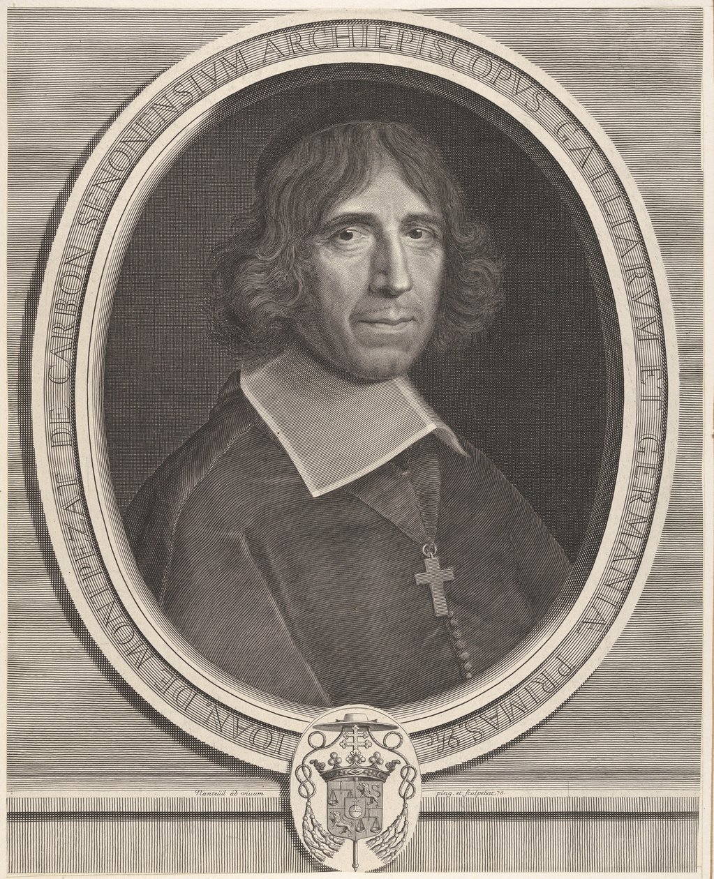 Jean de Montpezat de Carbon, ca. 1673. af Robert Nanteuil