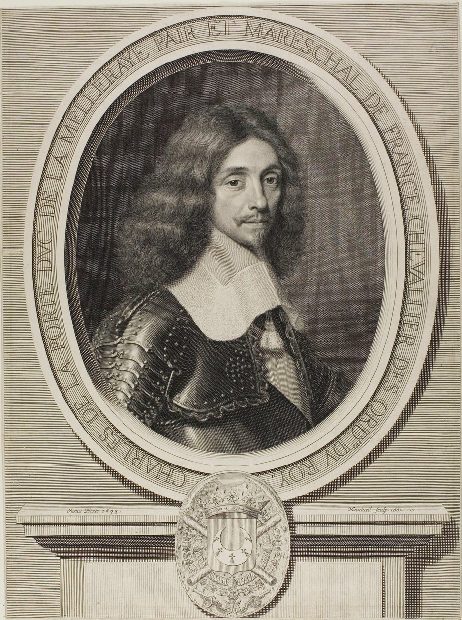 Marskal de la Meilleraye af Robert Nanteuil