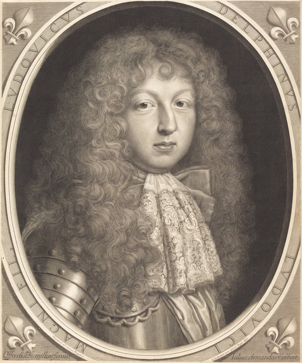Louis, Dauphin af Frankrig af Robert Nanteuil