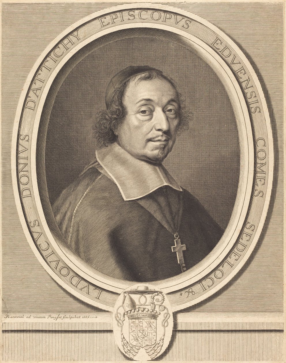 Louis Doni fra Attichy af Robert Nanteuil