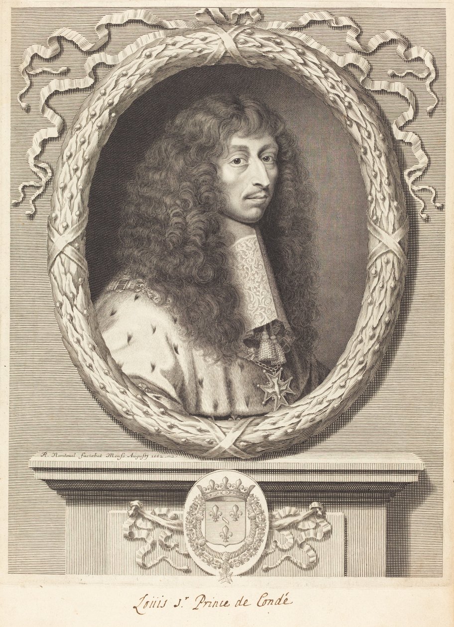 Louis 2., prins af Condé af Robert Nanteuil