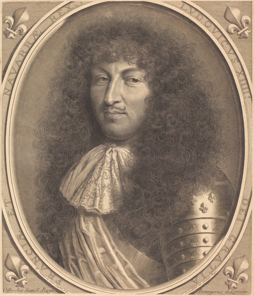 Ludvig XIV af Robert Nanteuil