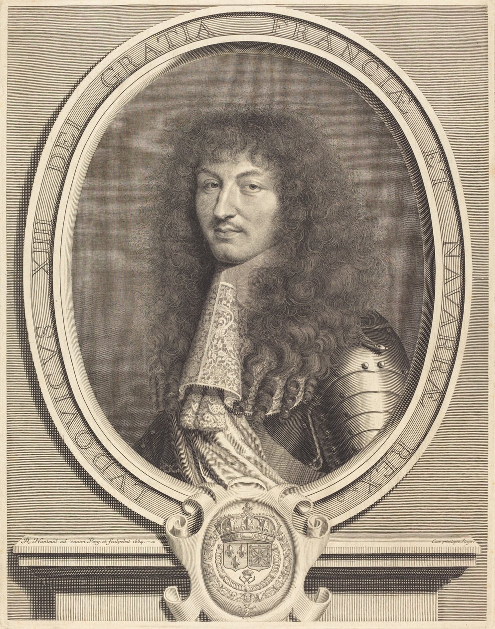 Ludvig XIV af Robert Nanteuil