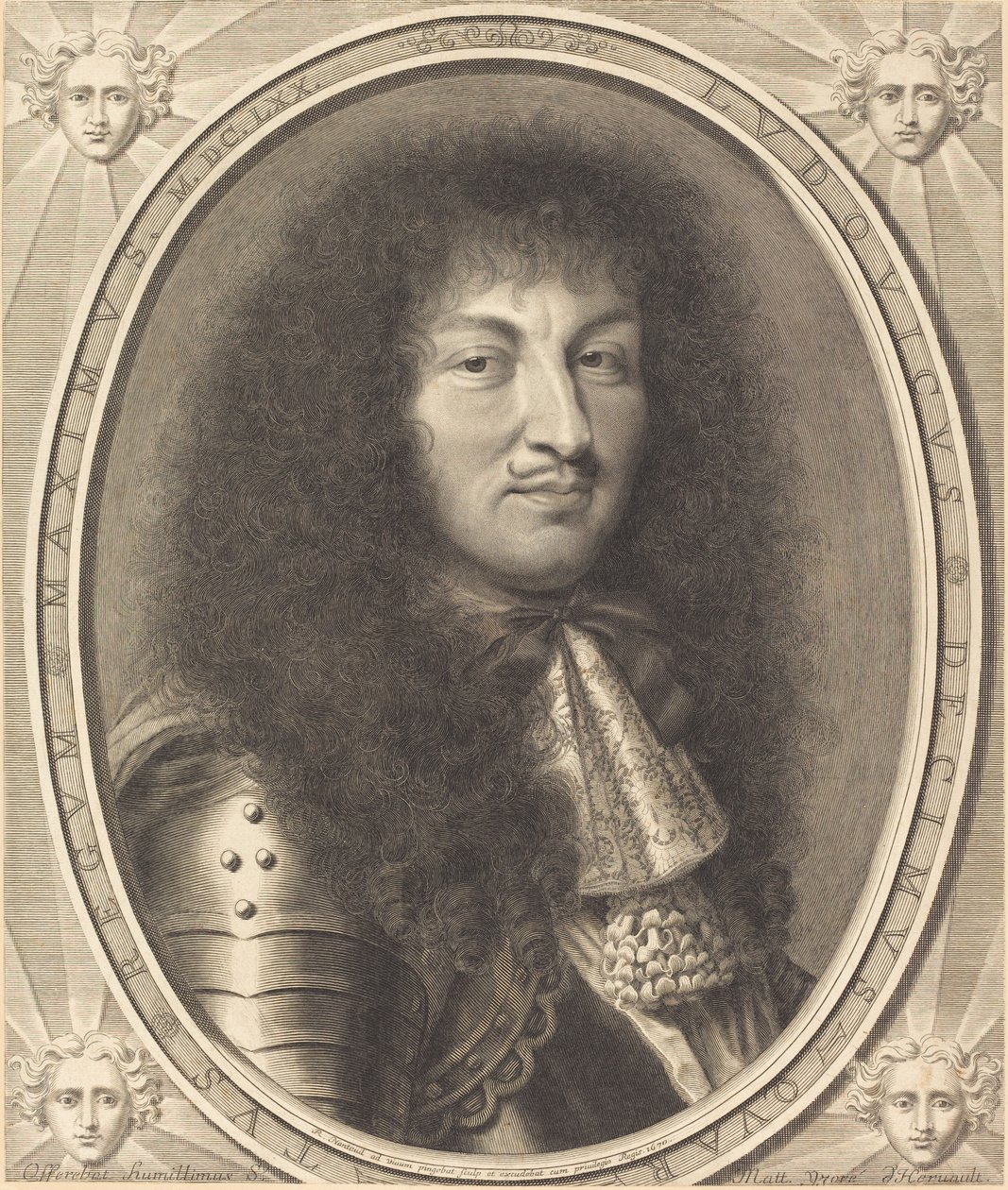 Ludvig XIV af Robert Nanteuil