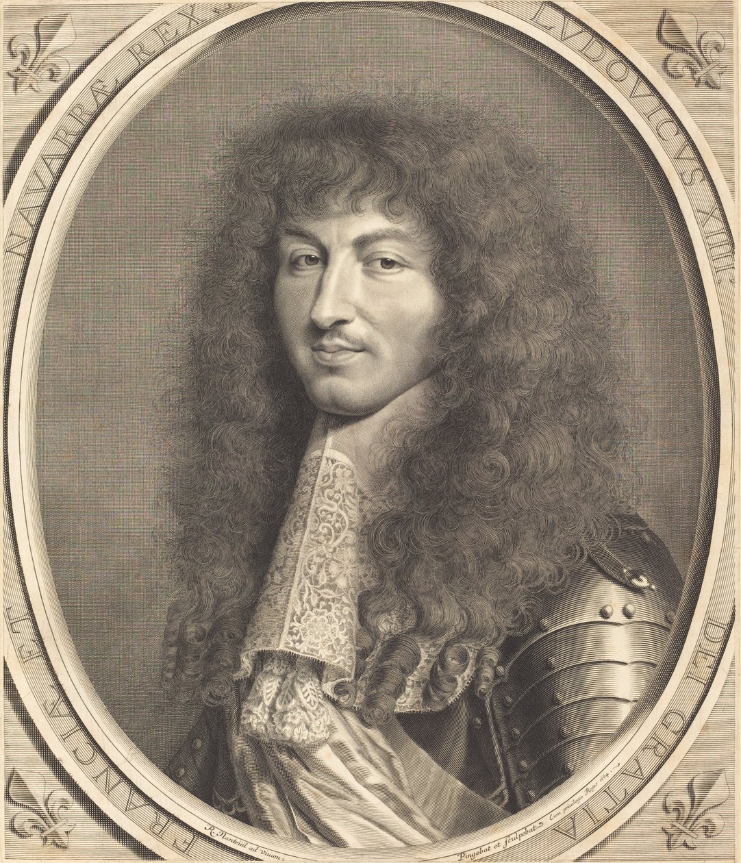 Ludvig XIV af Robert Nanteuil