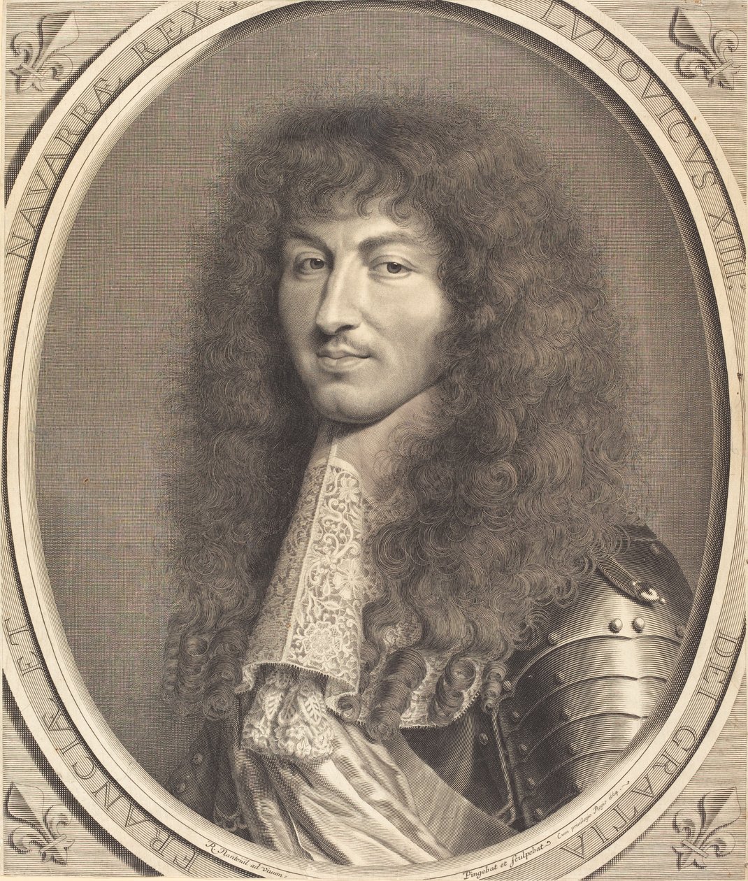 Ludvig XIV af Robert Nanteuil