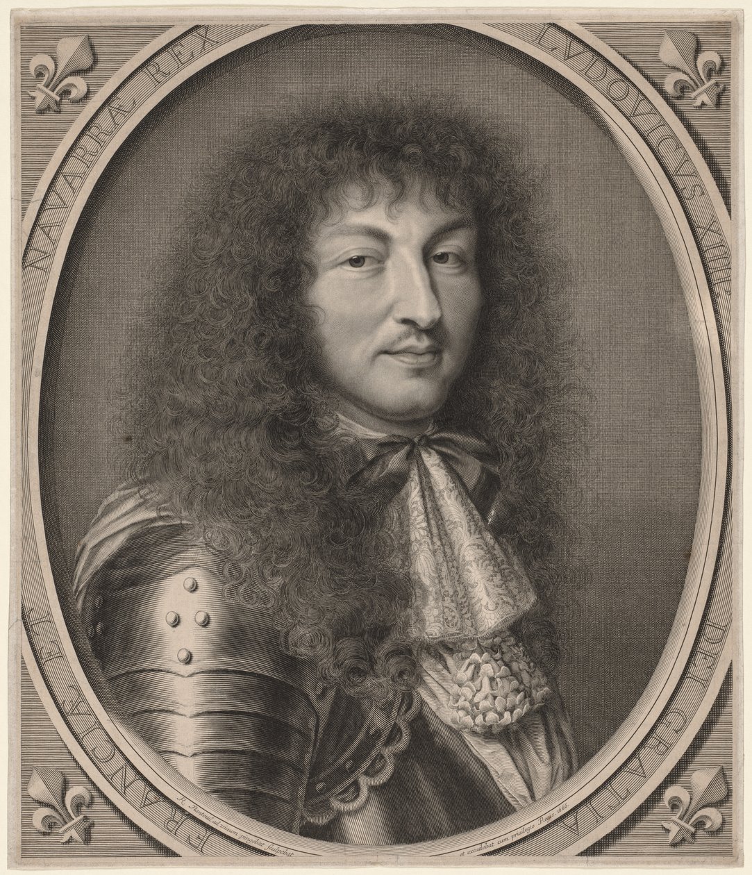 Ludvig XIV af Robert Nanteuil