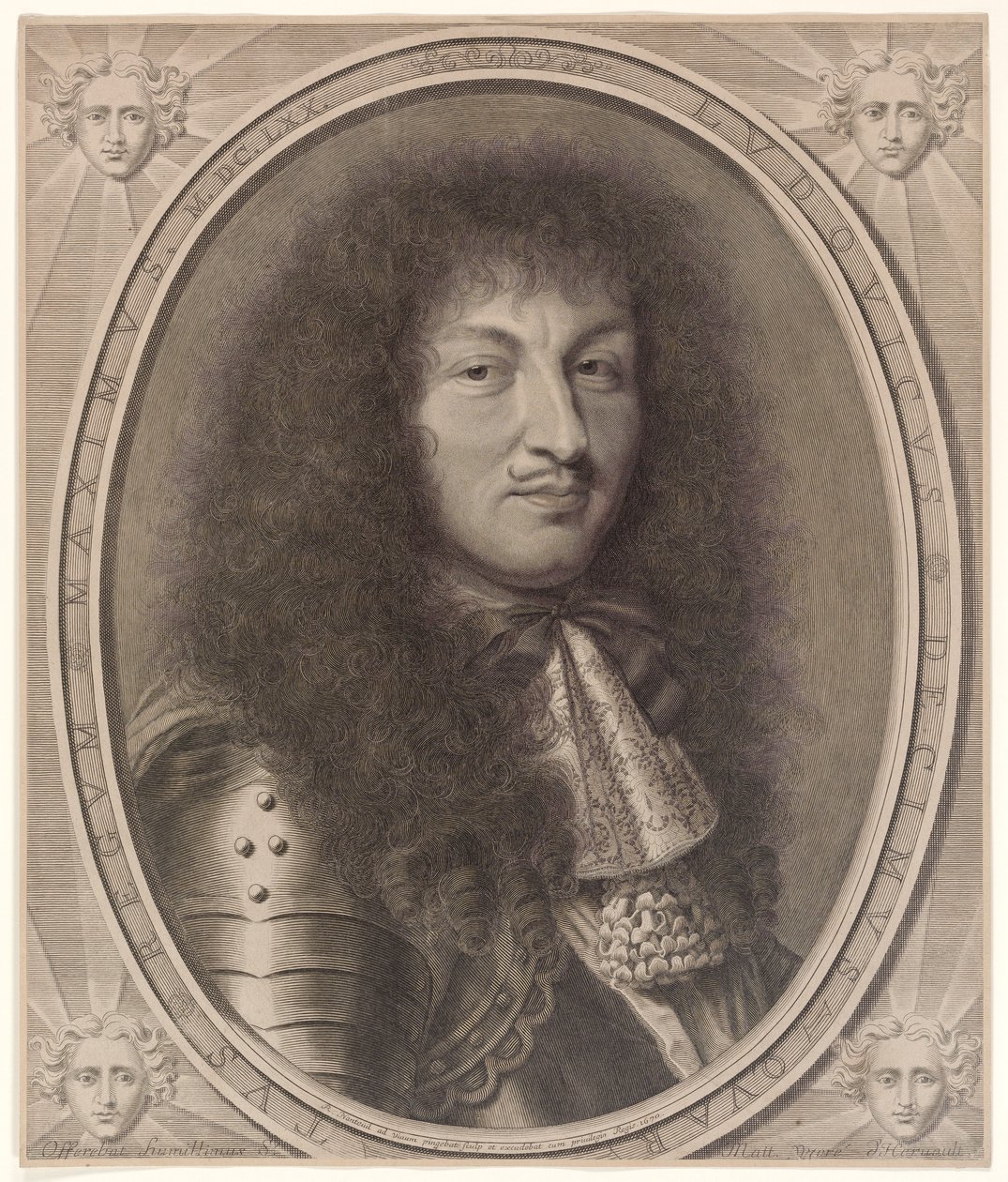 Ludvig XIV af Robert Nanteuil