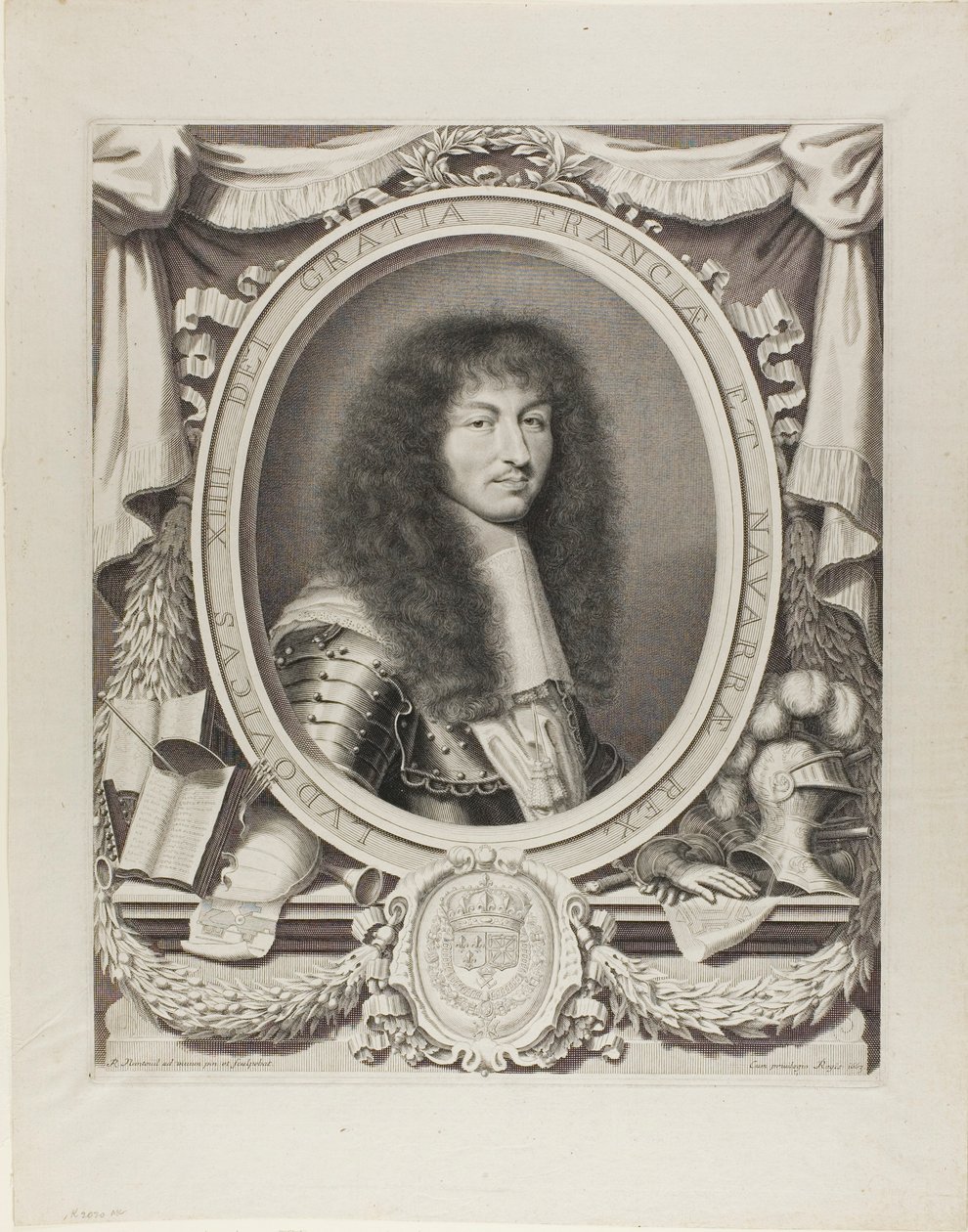 Ludvig XIV af Robert Nanteuil