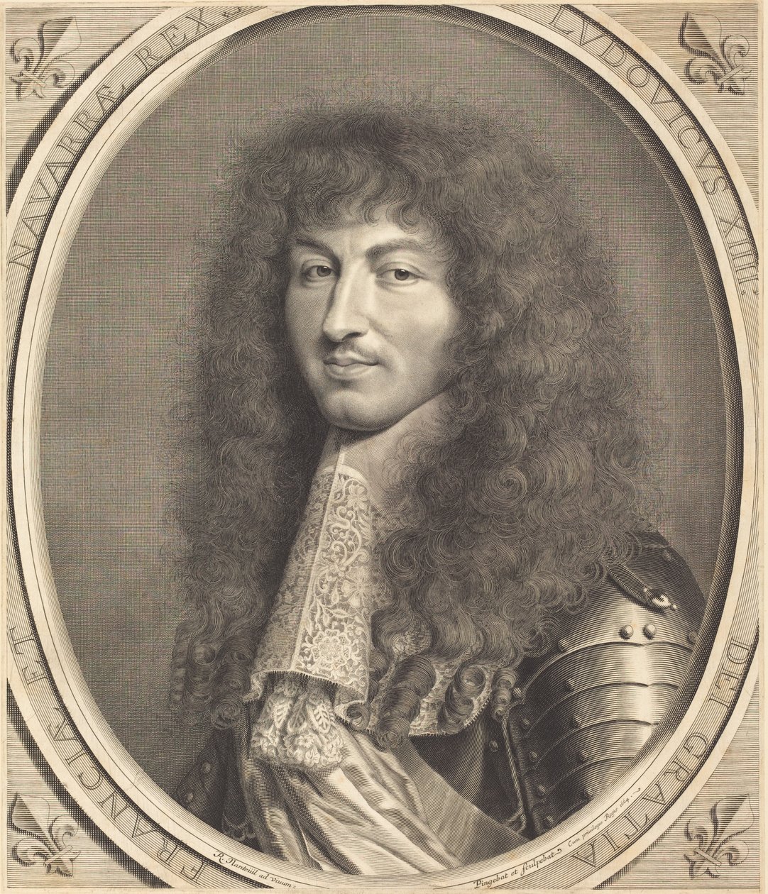 Ludvig den 14. af Robert Nanteuil
