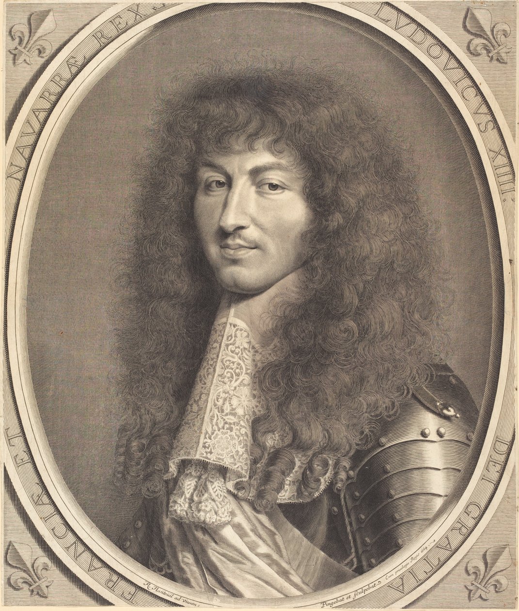 Ludvig 14. af Robert Nanteuil