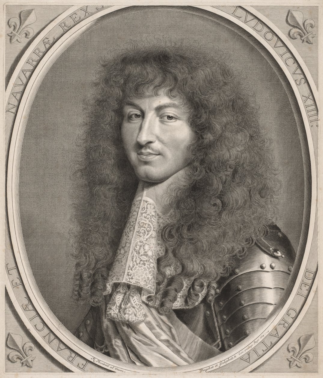 Ludvig 14. af Robert Nanteuil