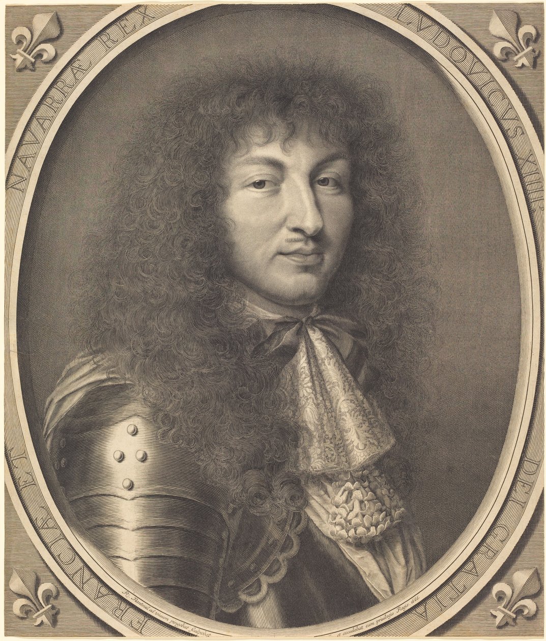 Ludvig 14. af Robert Nanteuil