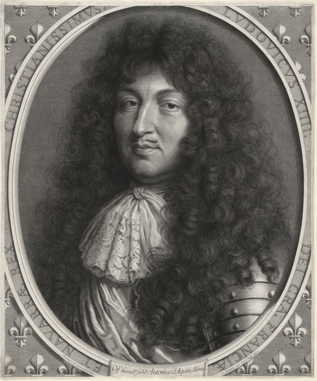 Ludvig 14., konge af Frankrig (1638-1678) af Robert Nanteuil