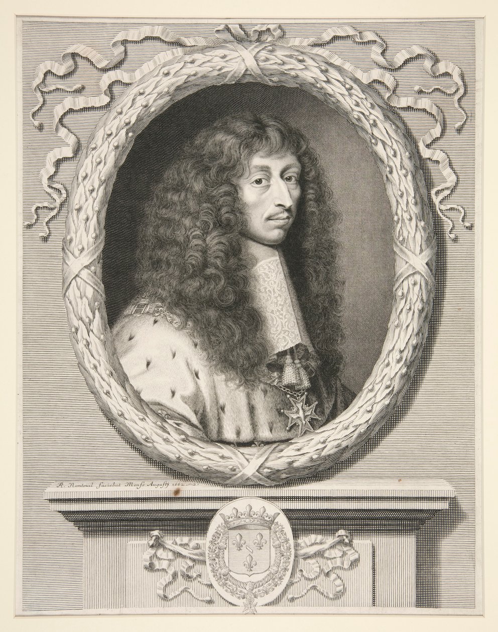 Louis de Bourbon, II af navnet, Prince of Cond?, med tilnavnet? Monsieur le Prince (Louis II de Bourbon, Prince of Cond?, med tilnavnet Mister Prince) (1621-1686) af Robert Nanteuil