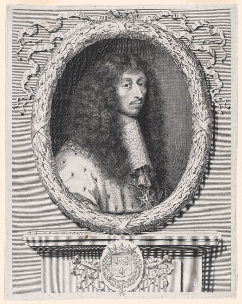Louis de Bourbon, II af navnet, prins af Condé, kaldet Monsieur le Prince (1621-1686) af Robert Nanteuil