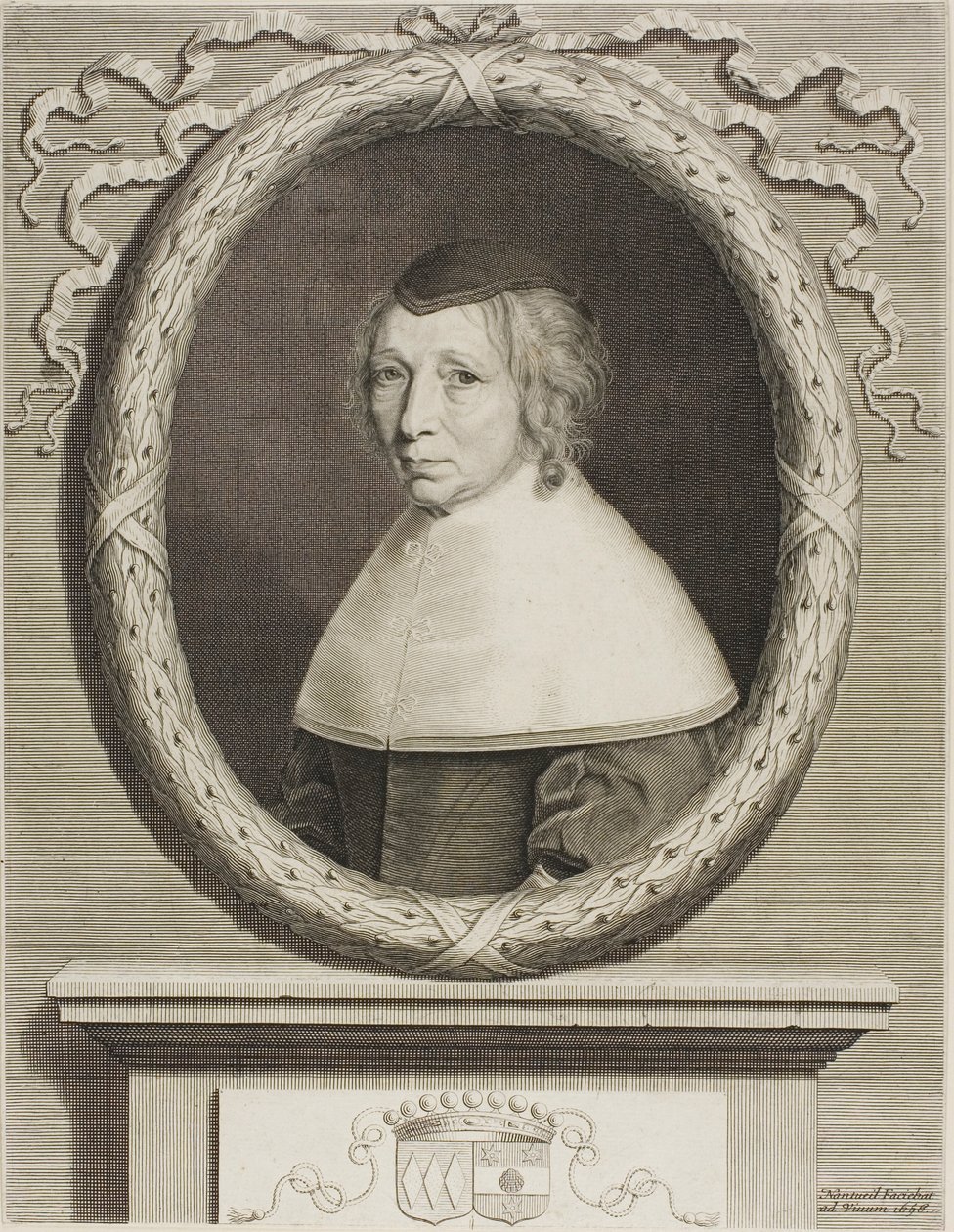 Madame Bouthillier af Robert Nanteuil