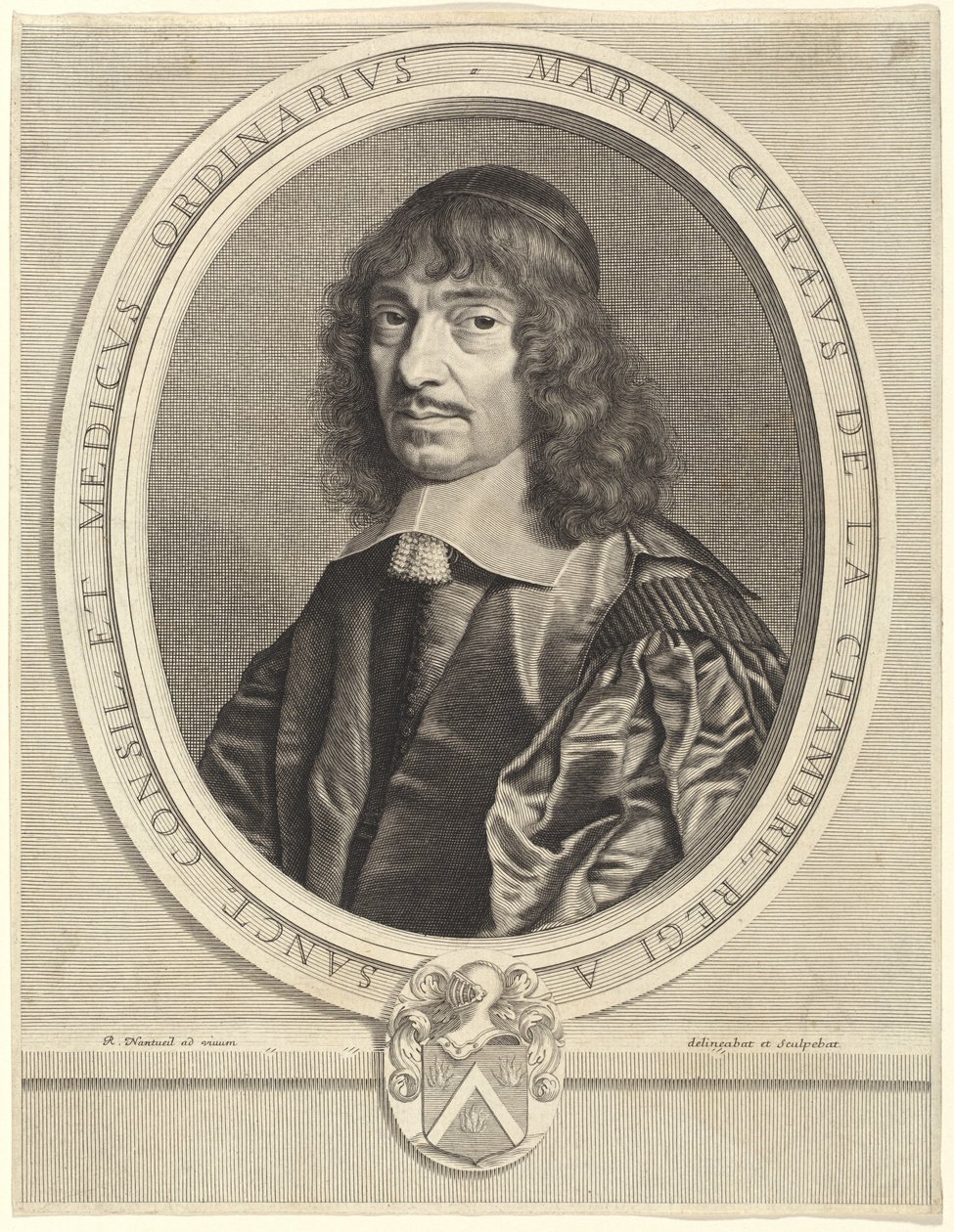 Marin Cureau de la Chambre af Robert Nanteuil