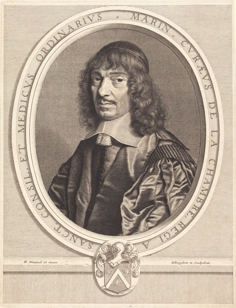 Marin Cureau de la Chambre af Robert Nanteuil