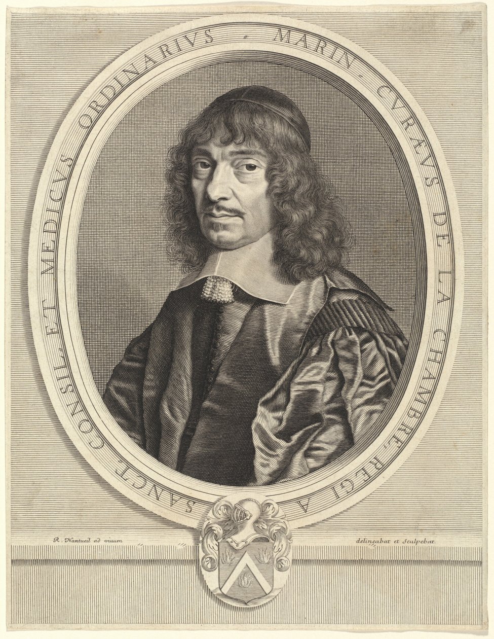 Marin Cureau de la Chambre af Robert Nanteuil