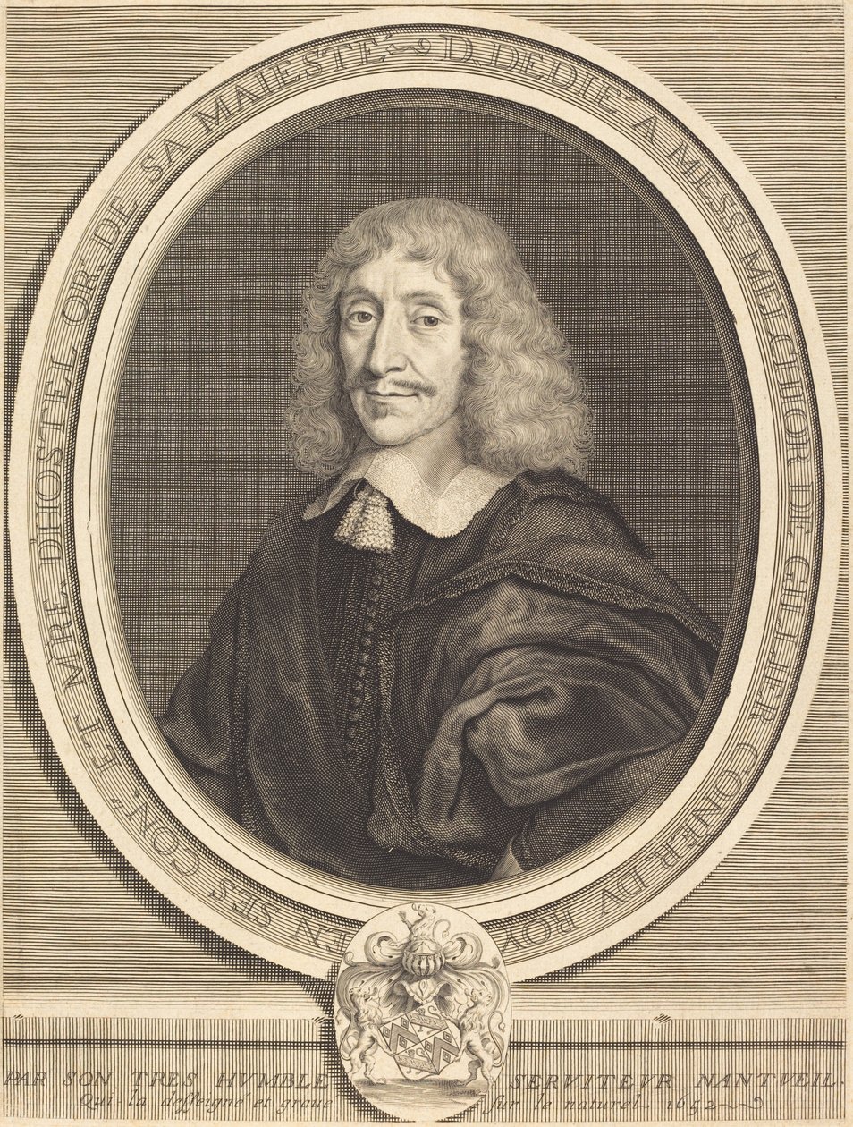 Melchior de Gillier af Robert Nanteuil