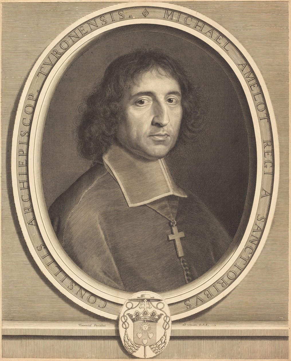 Michel Amelot af Robert Nanteuil