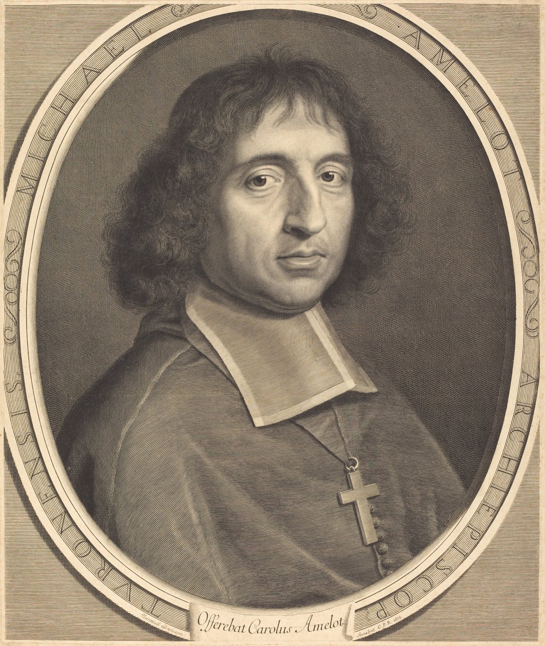 Michel Amelot af Robert Nanteuil