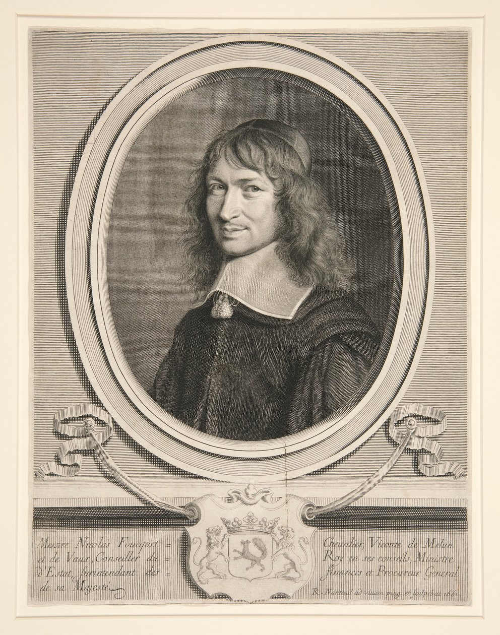 Nicolas Fouquet, finansinspektør (1615-1680) af Robert Nanteuil