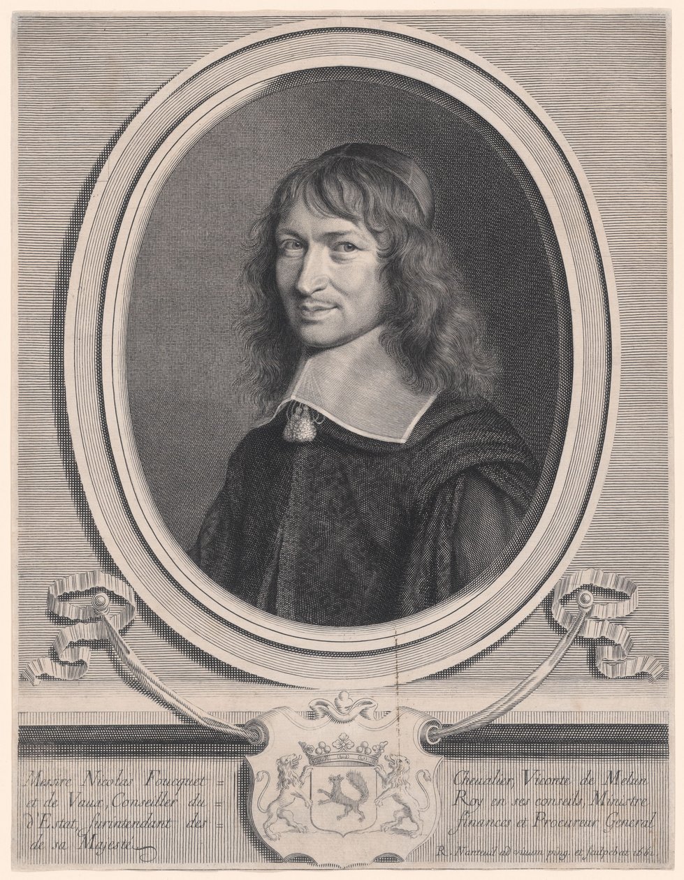 Nicholas Fouquet, finansminister (1615–1680) af Robert Nanteuil