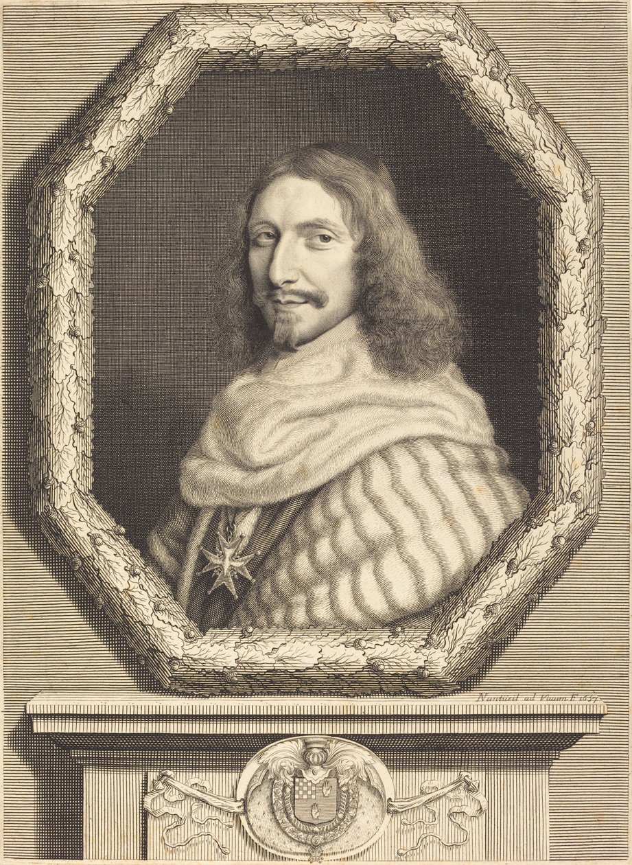 Nicholas Potier de Novion af Robert Nanteuil