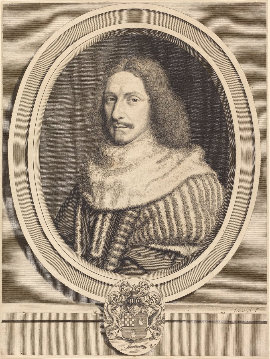 Nicholas Potier de Novion af Robert Nanteuil