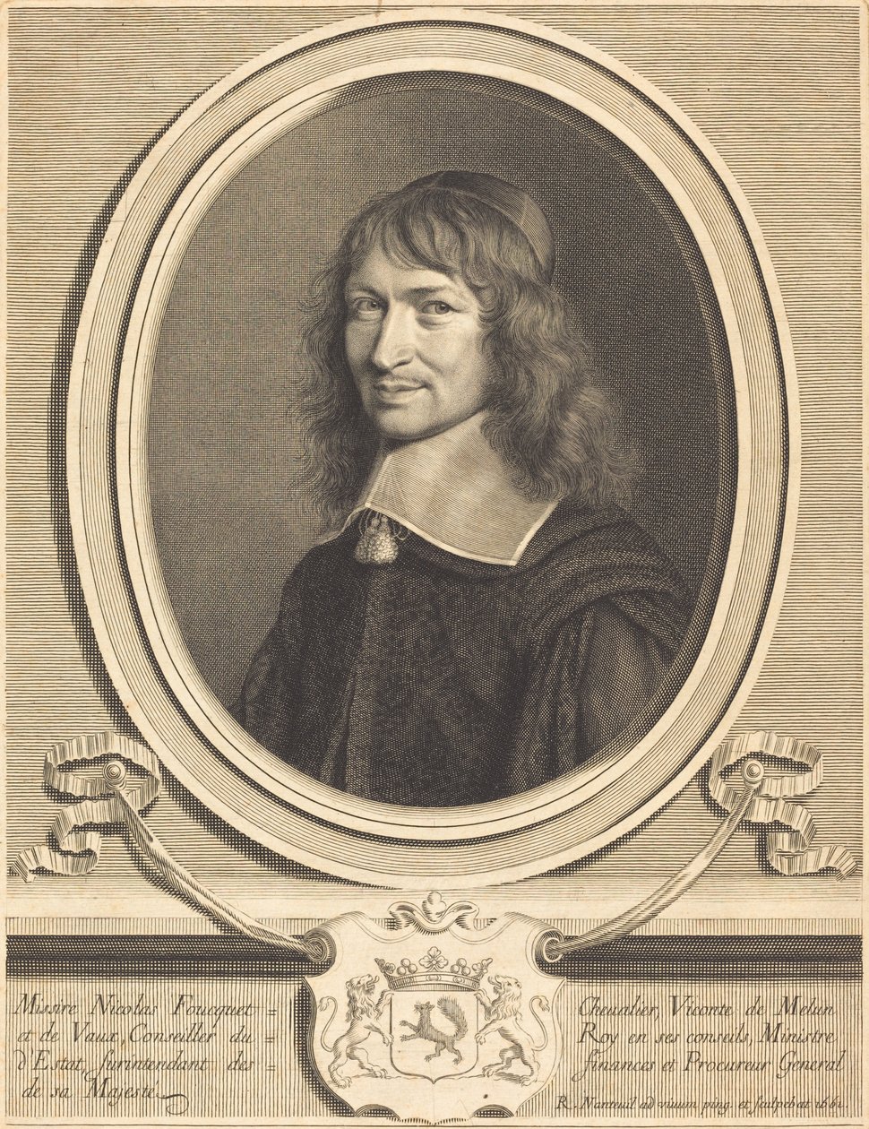 Nicolas Fouquet af Robert Nanteuil